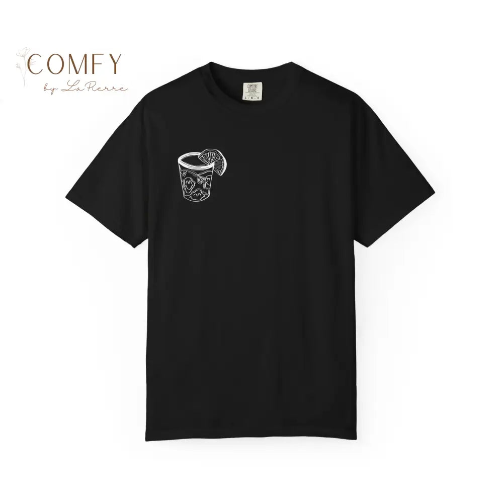 Give It Your Best Shot Shirt • Funny Drinking Tee • Alcohol Humor Two-Sided Graphic Shirt • Party Bar Tee • Unisex