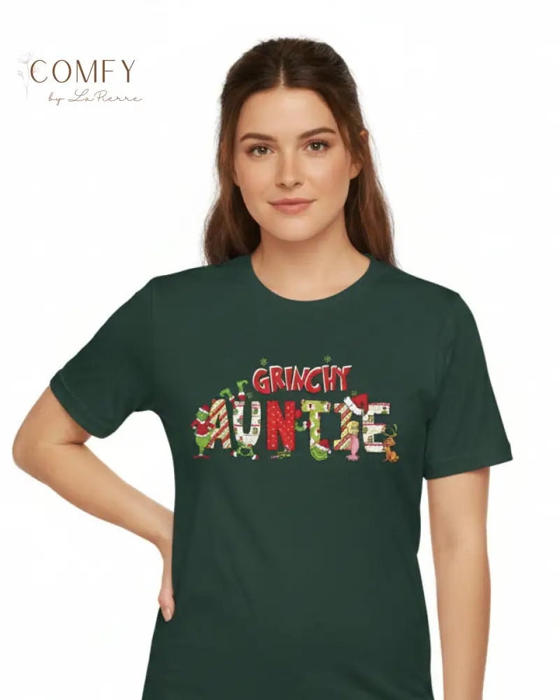 Green Guy Auntie shirt - Unisex Jersey Short Sleeve Tee (XS-5XL) T-Shirt