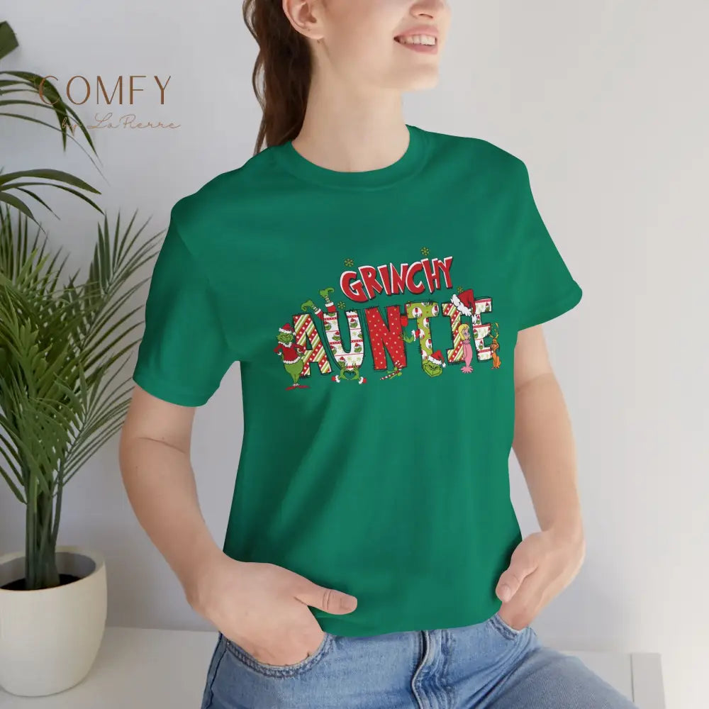 Green Guy Auntie shirt - Unisex Jersey Short Sleeve Tee (XS-5XL) T-Shirt