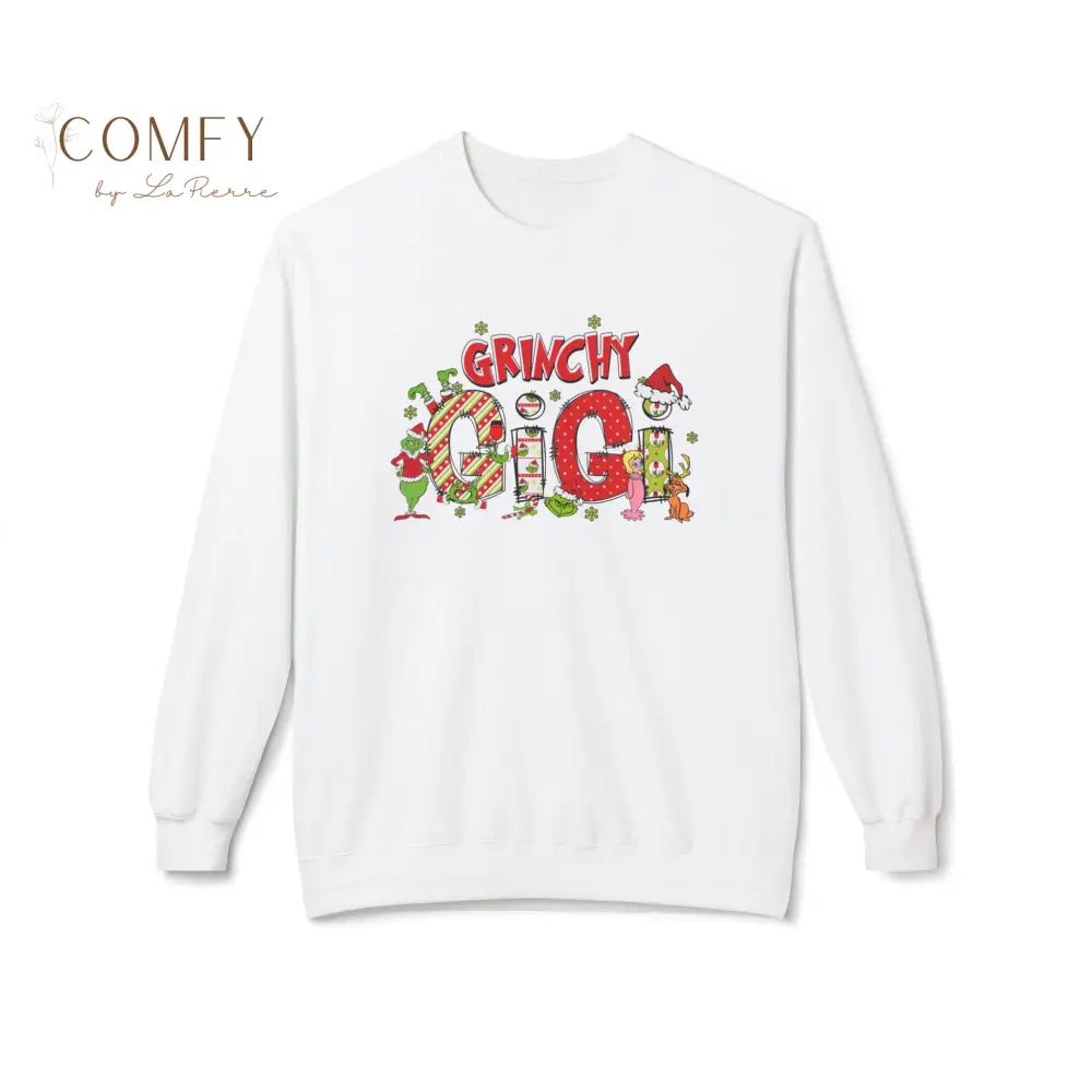 Grouchy Green Gigi Christmas Sweatshirt • Funny Holiday Grandma Crewneck • Festive Gigi Christmas Pullover • Unisex