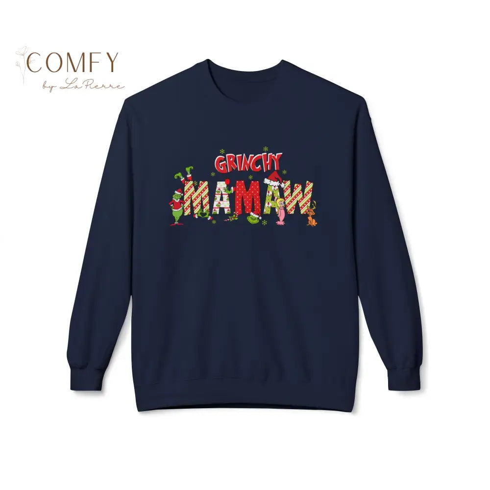 Grouchy Green Mawmaw Christmas Sweatshirt • Funny Holiday Grandma Crewneck • Festive Mawmaw Christmas Pullover • Unisex