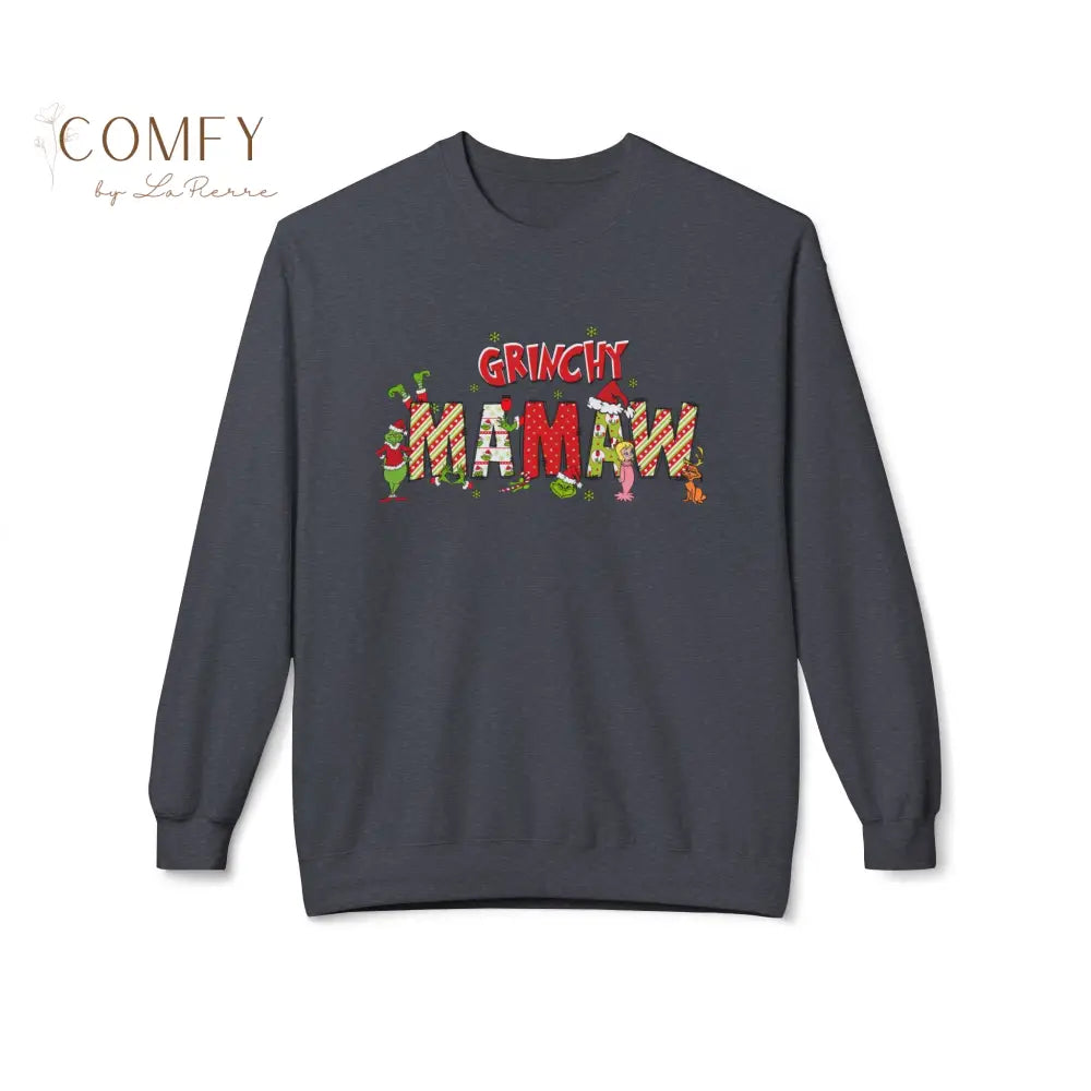 Grouchy Green Mawmaw Christmas Sweatshirt • Funny Holiday Grandma Crewneck • Festive Mawmaw Christmas Pullover • Unisex