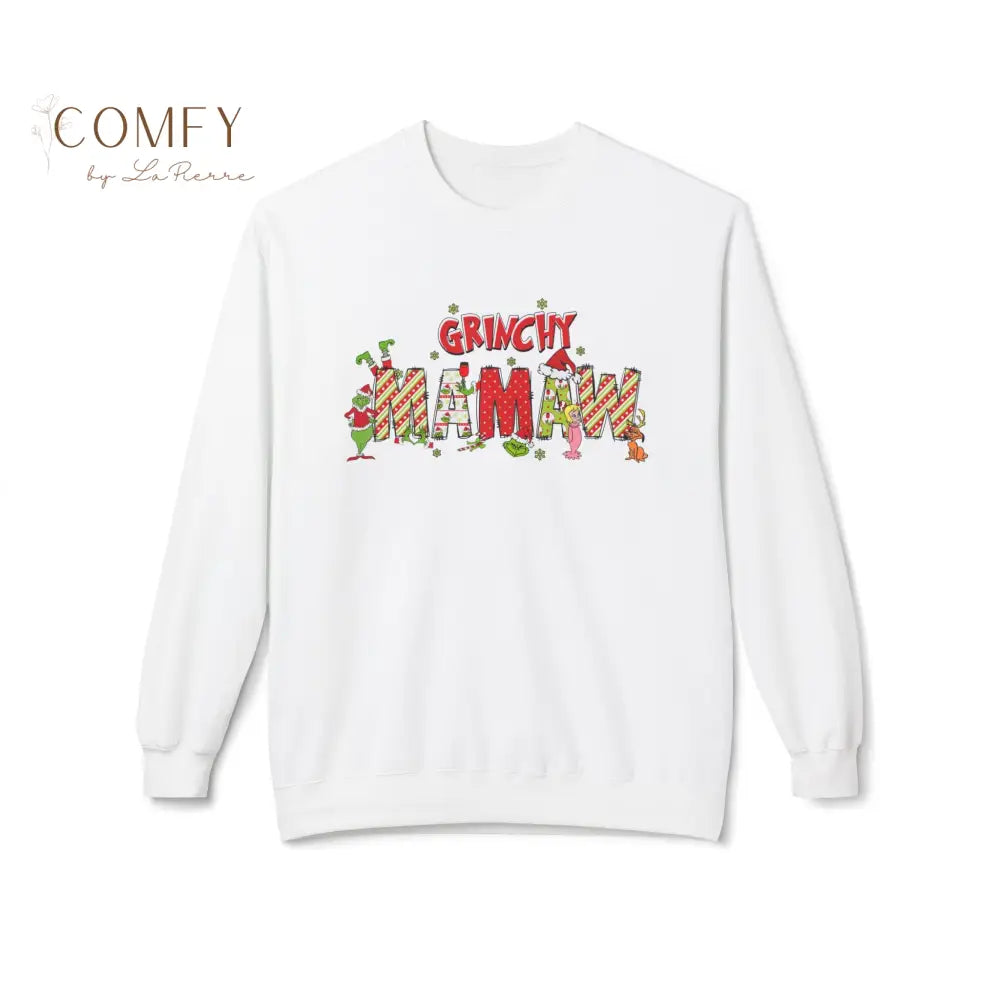 Grouchy Green Mawmaw Christmas Sweatshirt • Funny Holiday Grandma Crewneck • Festive Mawmaw Christmas Pullover • Unisex