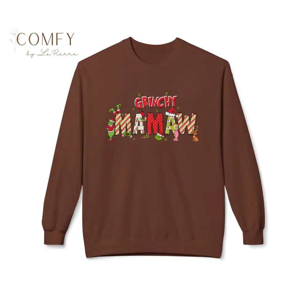 Grouchy Green Mawmaw Christmas Sweatshirt • Funny Holiday Grandma Crewneck • Festive Mawmaw Christmas Pullover • Unisex
