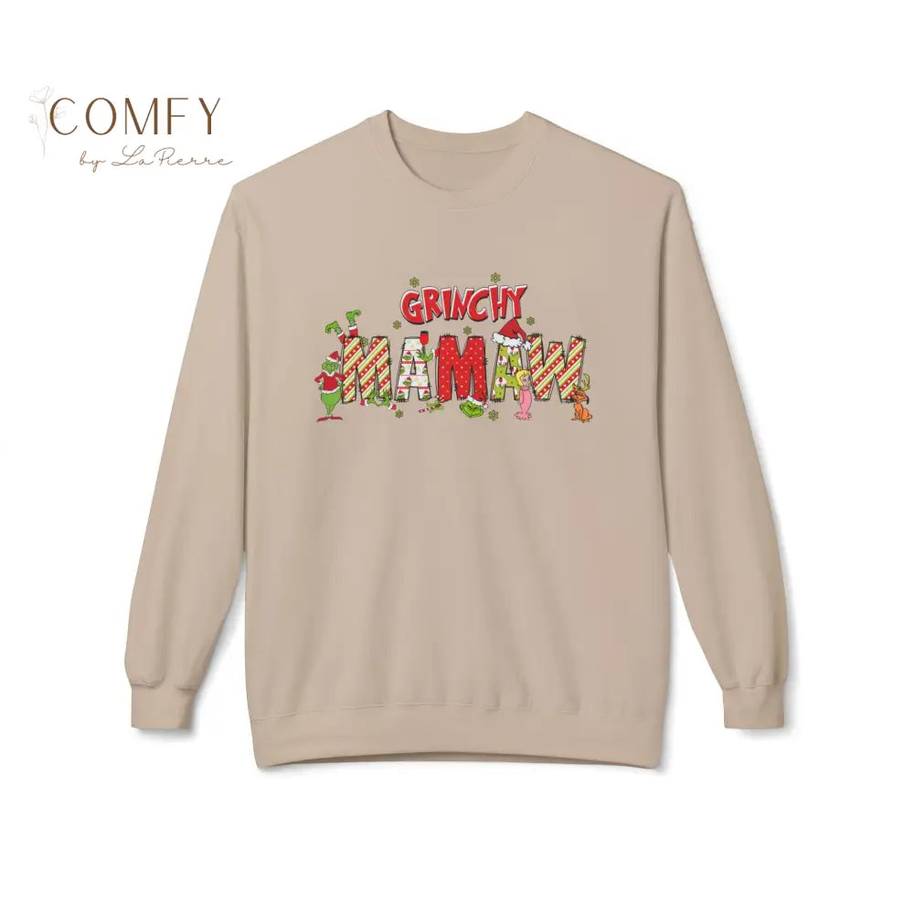 Grouchy Green Mawmaw Christmas Sweatshirt • Funny Holiday Grandma Crewneck • Festive Mawmaw Christmas Pullover • Unisex