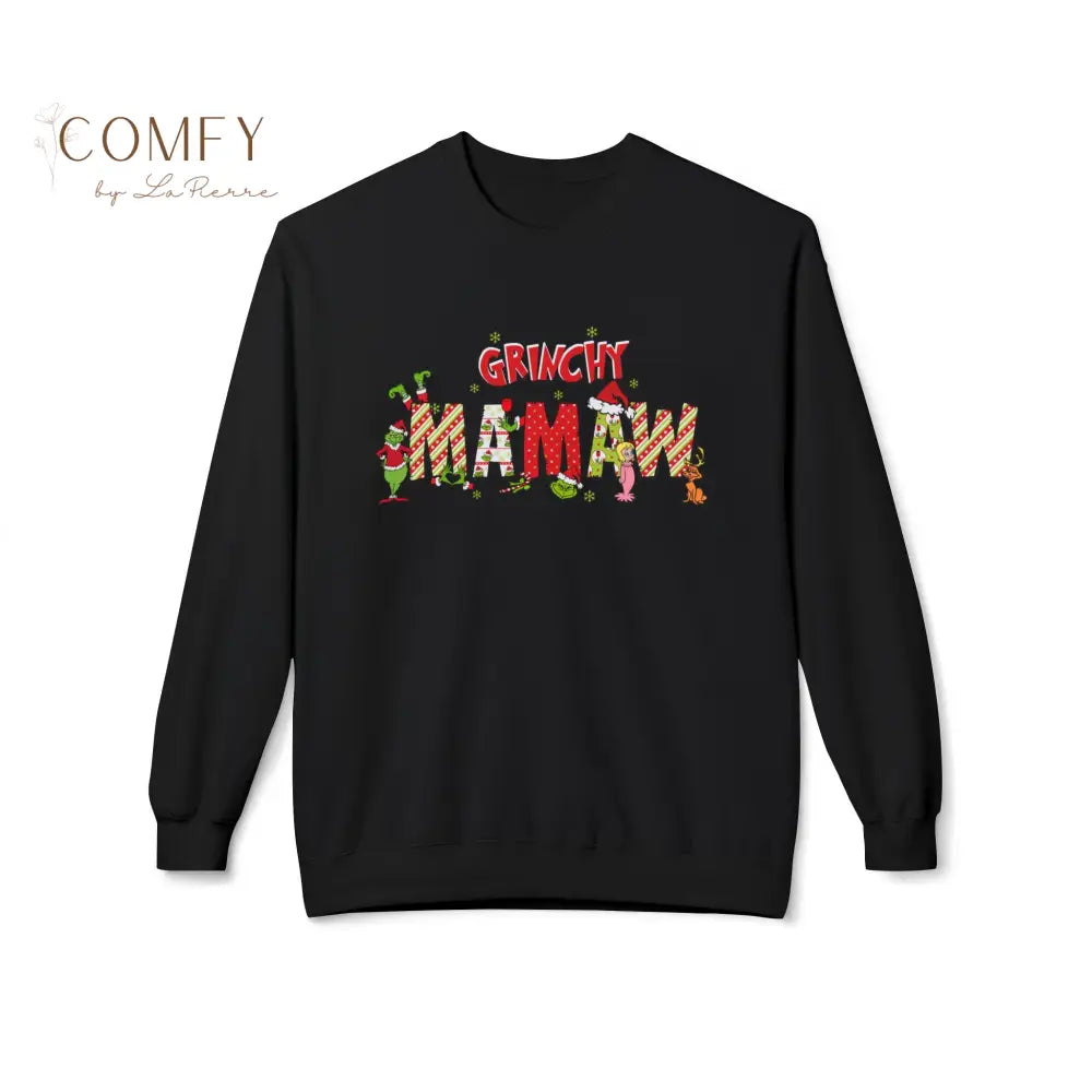 Grouchy Green Mawmaw Christmas Sweatshirt • Funny Holiday Grandma Crewneck • Festive Mawmaw Christmas Pullover • Unisex