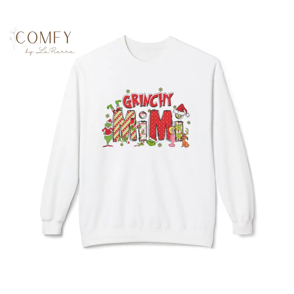 Grouchy Green Mimi Christmas Sweatshirt • Funny Holiday Grandma Crewneck • Festive Mimi Christmas Pullover • Unisex