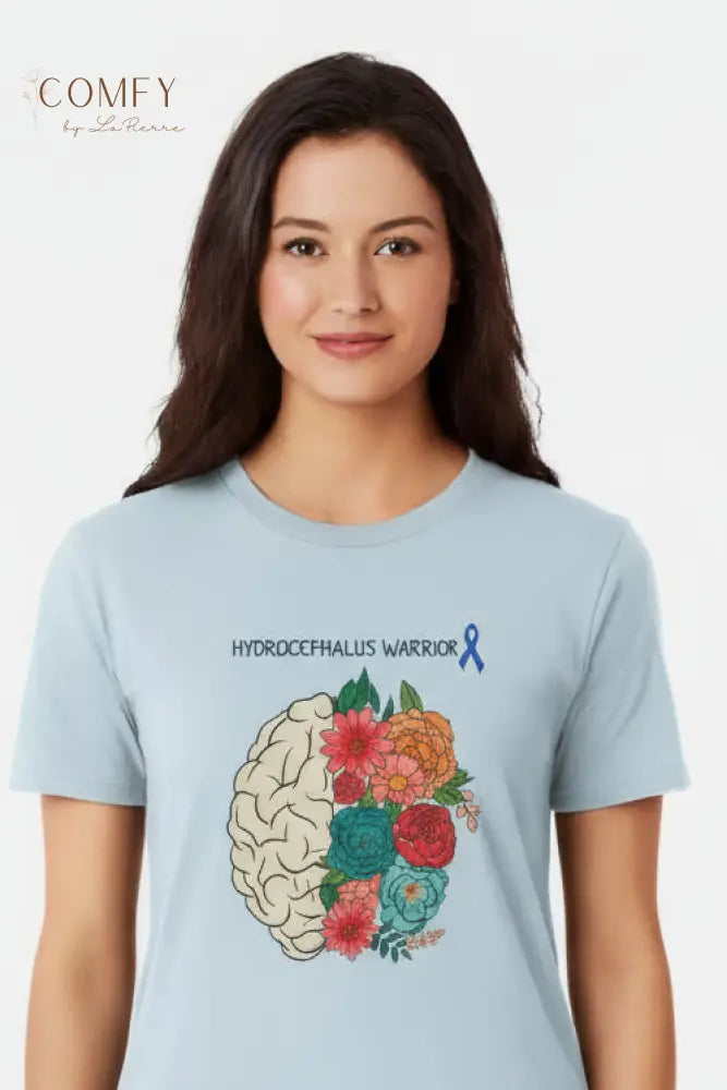 Hydrocephalus Warrior Shirt • Brain Condition Awareness Tee • Unisex Soft Support T-Shirt (XS–5X) T-Shirt