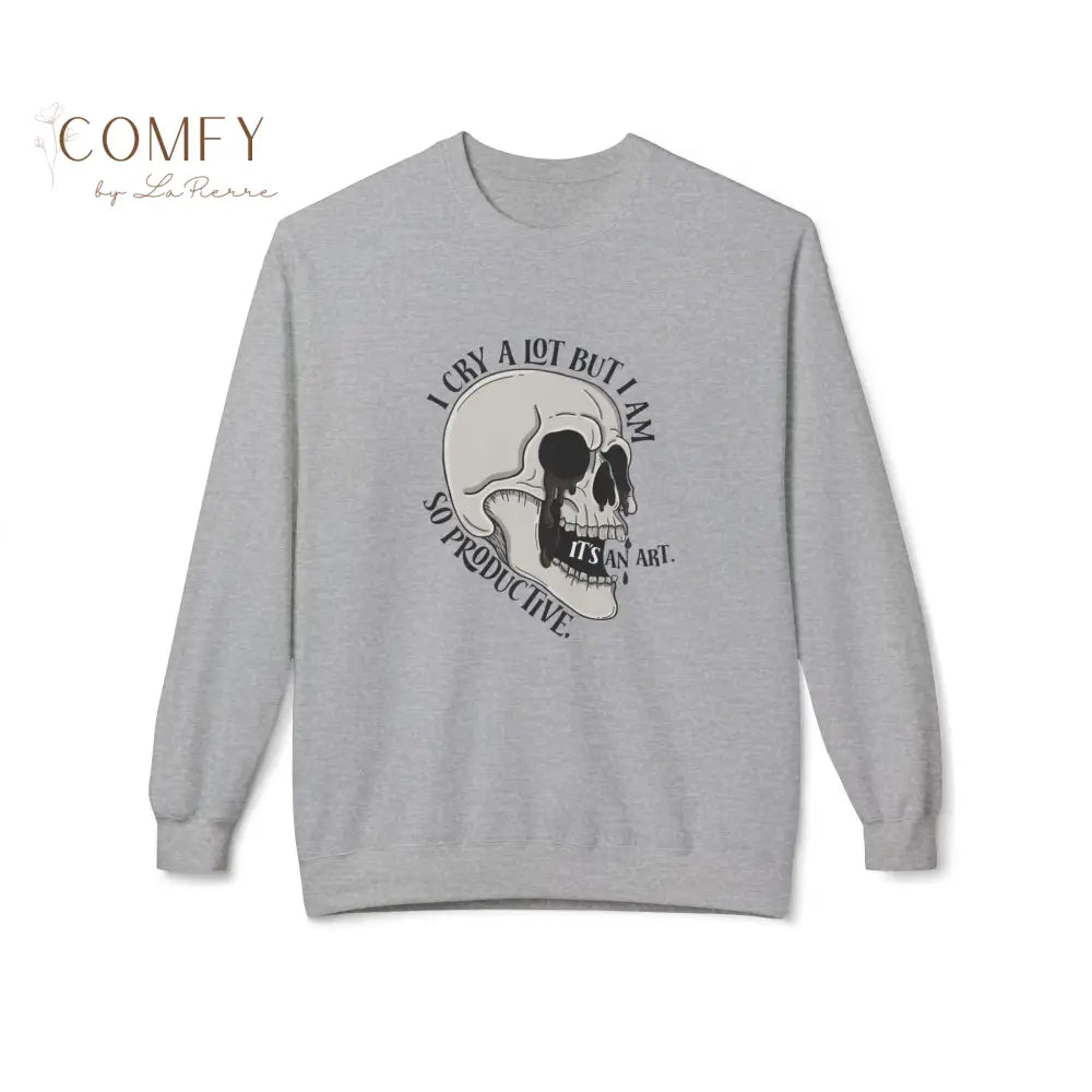 I Can Do it with a Broken Heart lyrics - Unisex Softstyle Fleece Crewneck Sweatshirt (S-4XL) Sweatshirt