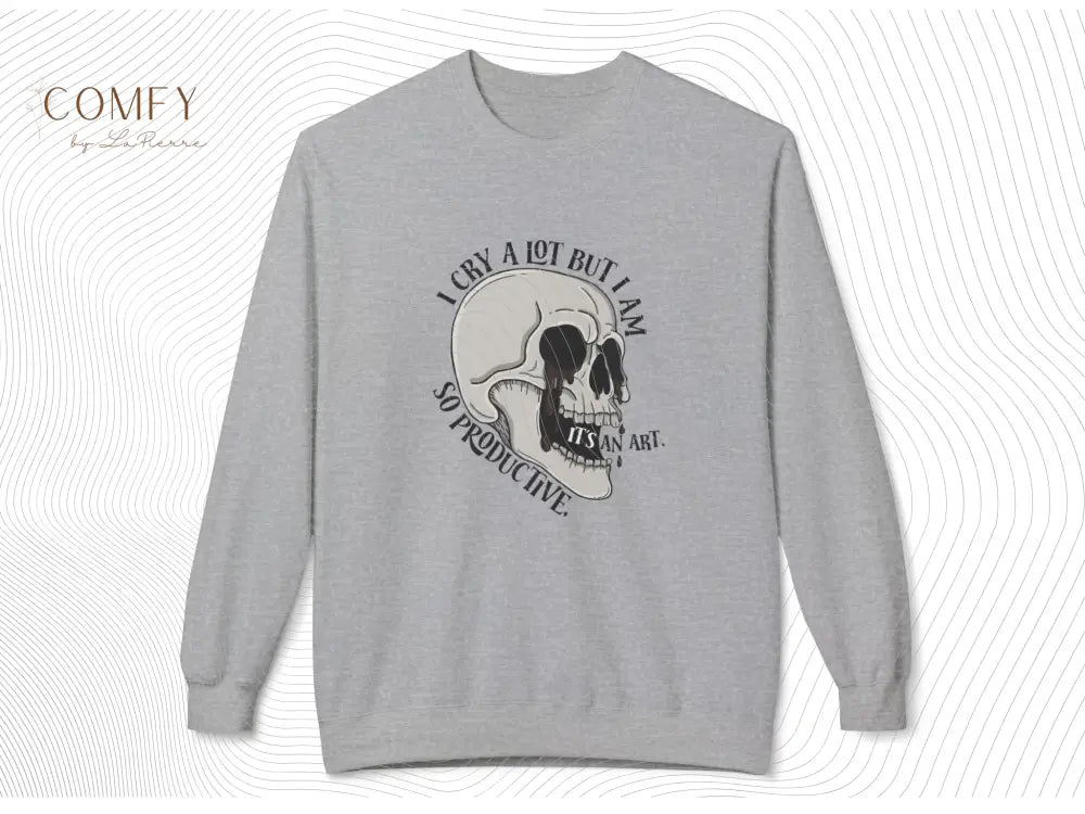 I Can Do it with a Broken Heart lyrics - Unisex Softstyle Fleece Crewneck Sweatshirt (S-4XL) Sweatshirt