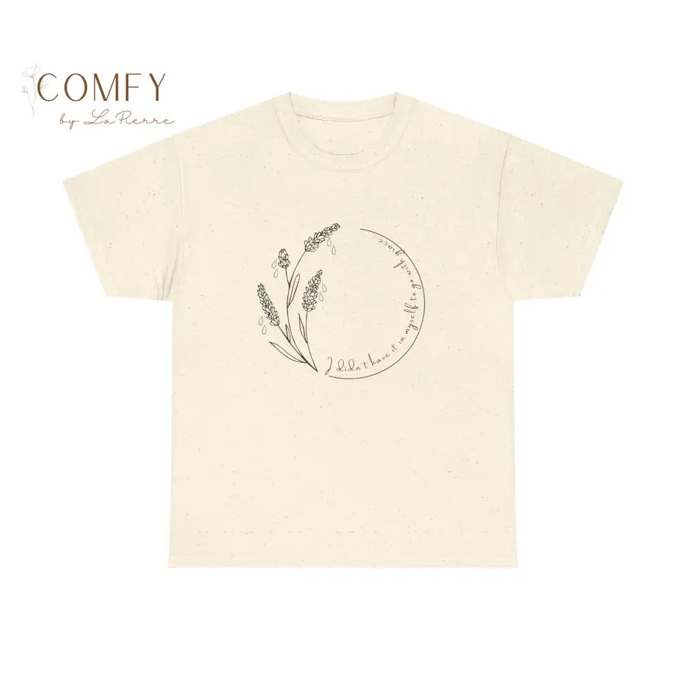 “I Didn’t Have It in Me to Walk Away Gracefully” Emotional Aesthetic Tee • Heartbreak Quote Shirt • Unisex Heavy Cotton