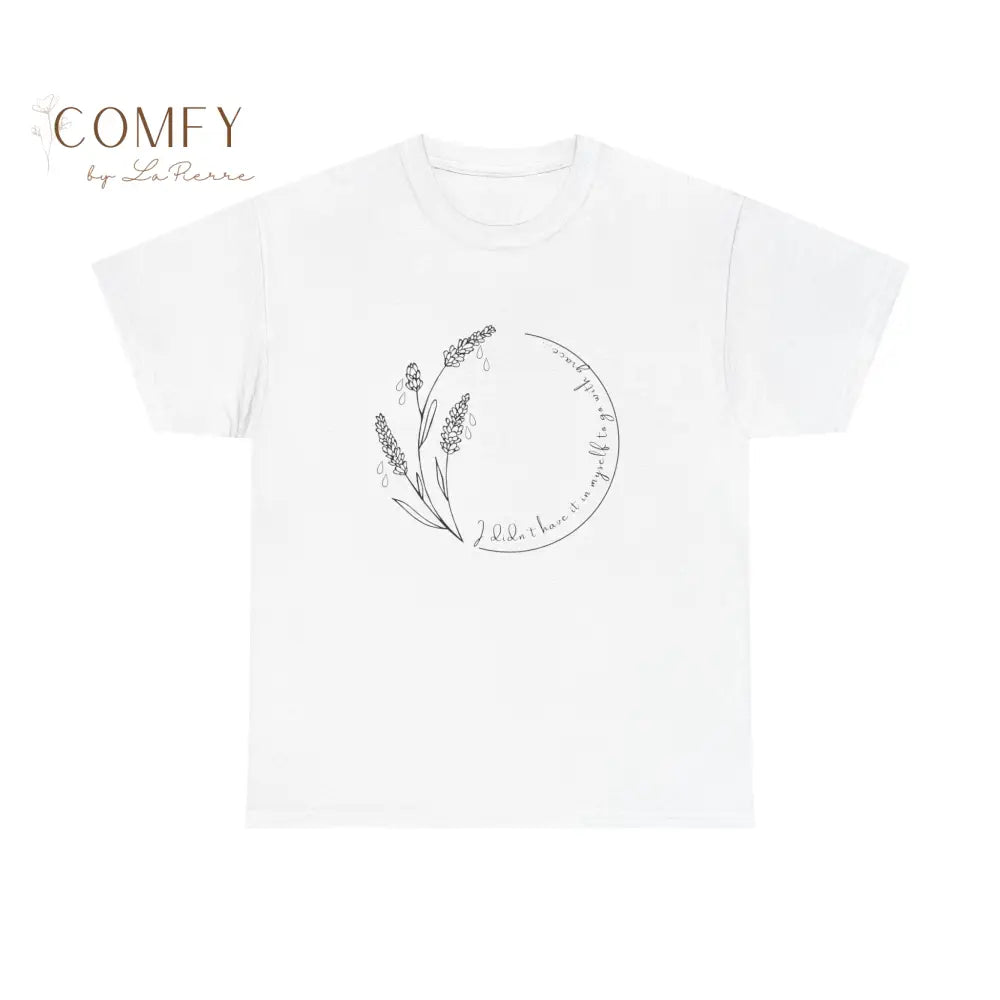 “I Didn’t Have It in Me to Walk Away Gracefully” Emotional Aesthetic Tee • Heartbreak Quote Shirt • Unisex Heavy Cotton