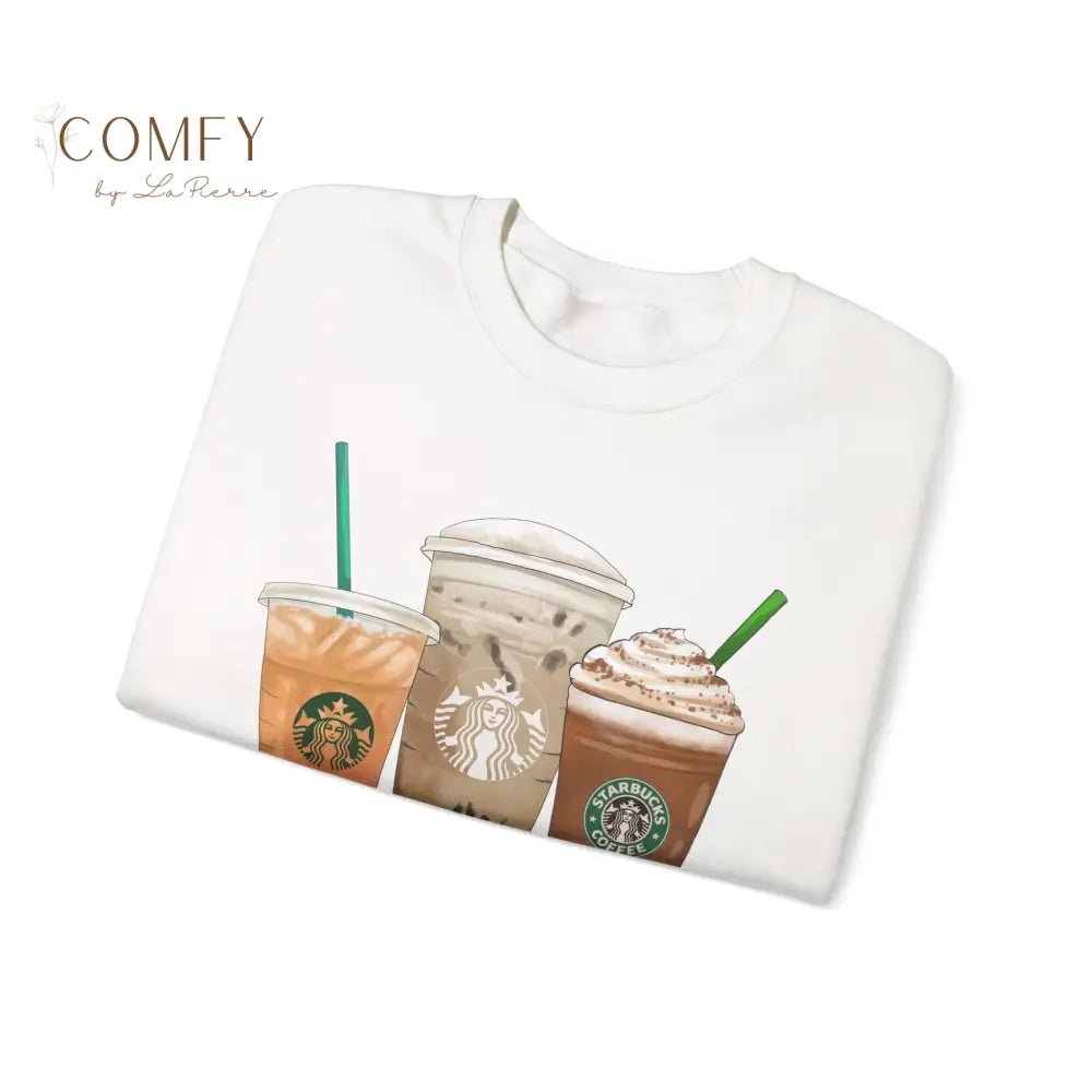 “I Drink That Brown Liquor” Father Figure Sweatshirt • Funny Coffee Dad Crewneck • Unisex Fleece Sweater (S–3XL)