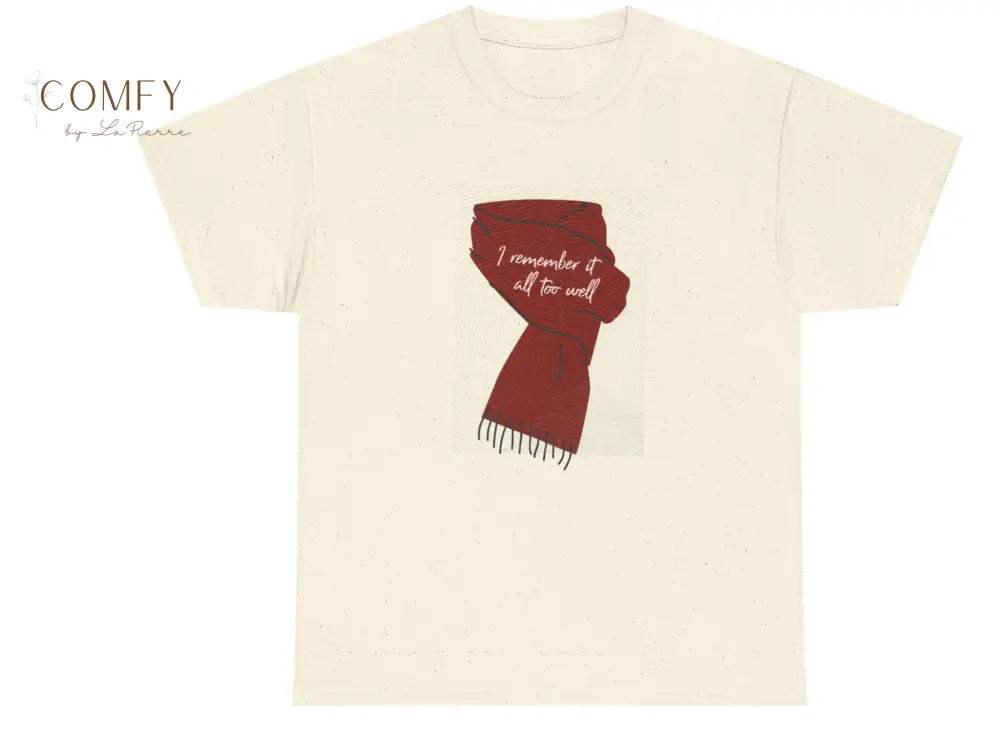 I Remember It All Too Well Red Scarf shirt - Unisex Heavy Cotton Tee (S-5XL) T-Shirt