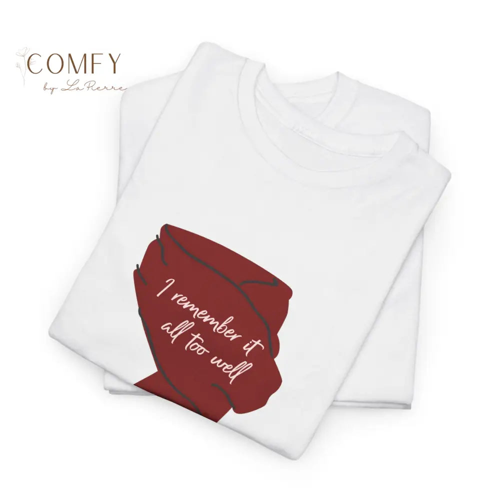 I Remember It All Too Well Red Scarf shirt - Unisex Heavy Cotton Tee (S-5XL) T-Shirt