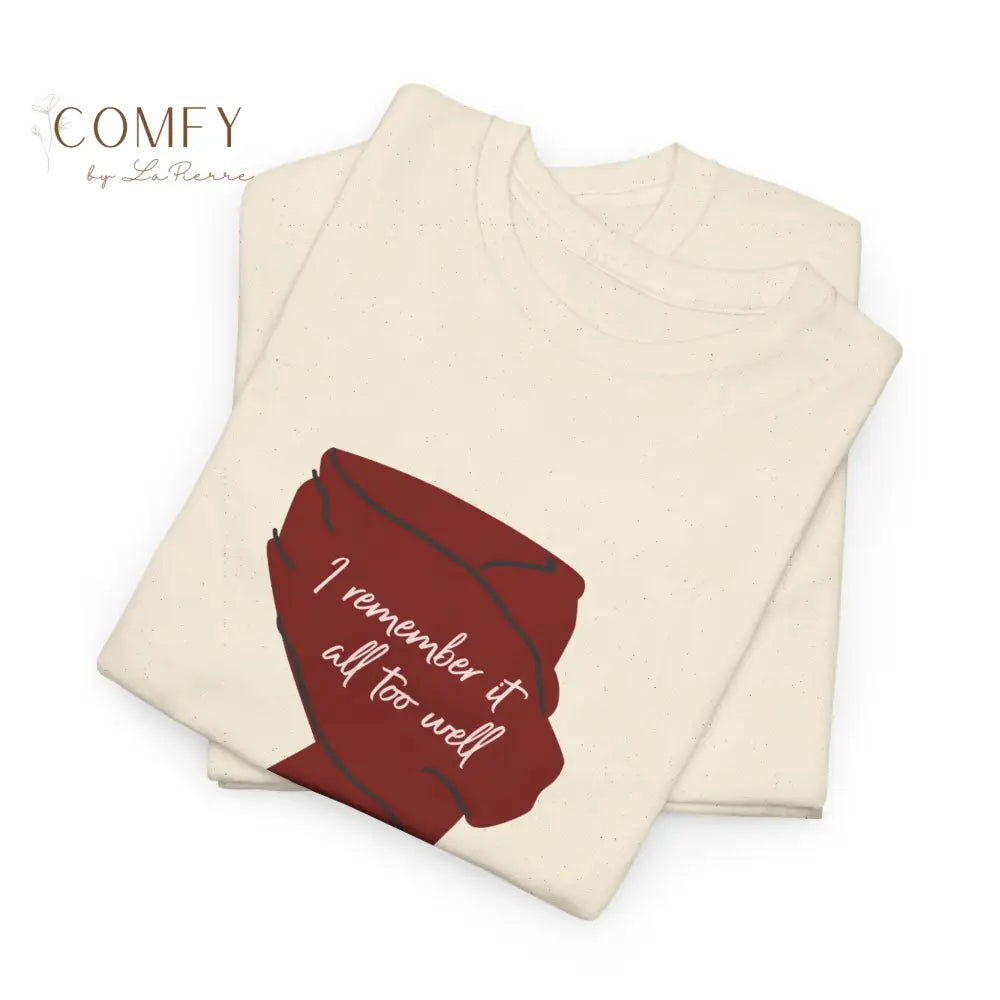I Remember It All Too Well Red Scarf shirt - Unisex Heavy Cotton Tee (S-5XL) T-Shirt