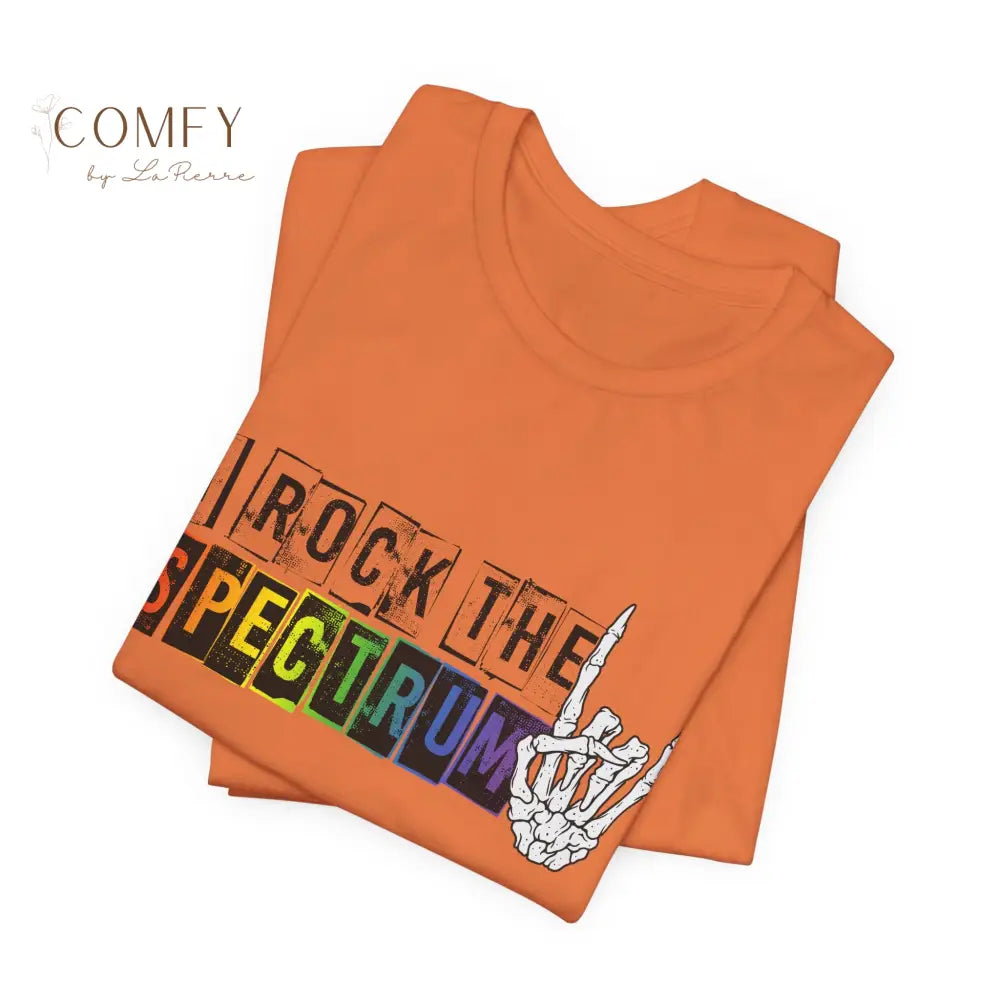 I Rock the Spectrum - Unisex Jersey Short Sleeve Tee (XS-5XL) T-Shirt