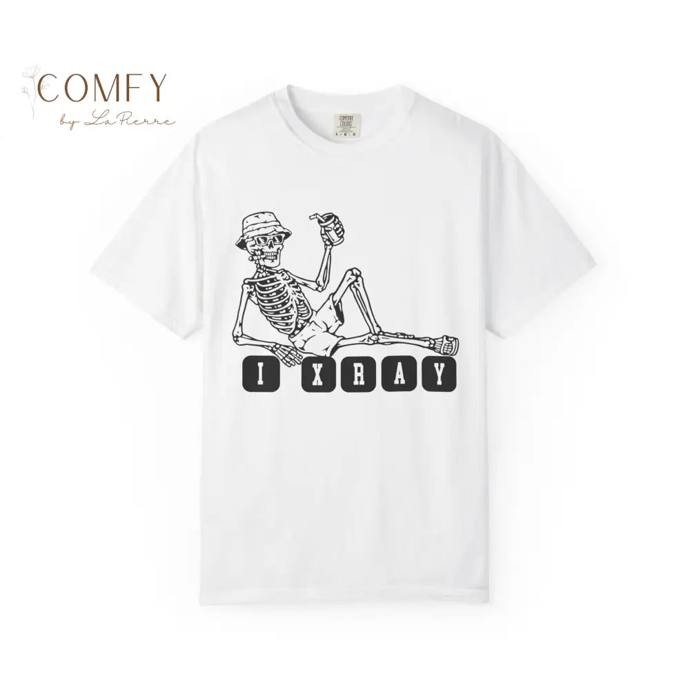 I X-Ray Skeleton Shirt • Funny Rad Tech Radiology Tech Tee • Unisex Garment-Dyed T-Shirt (S–4XL) T-Shirt