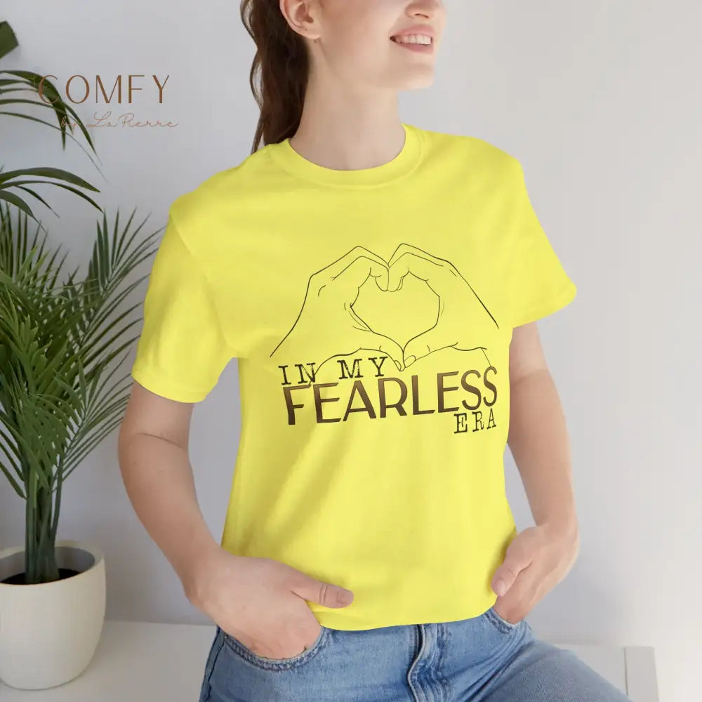 ’In My Fearless Era’ Heart Hands T-Shirt - Unisex Tee (S-3XL) T-Shirt