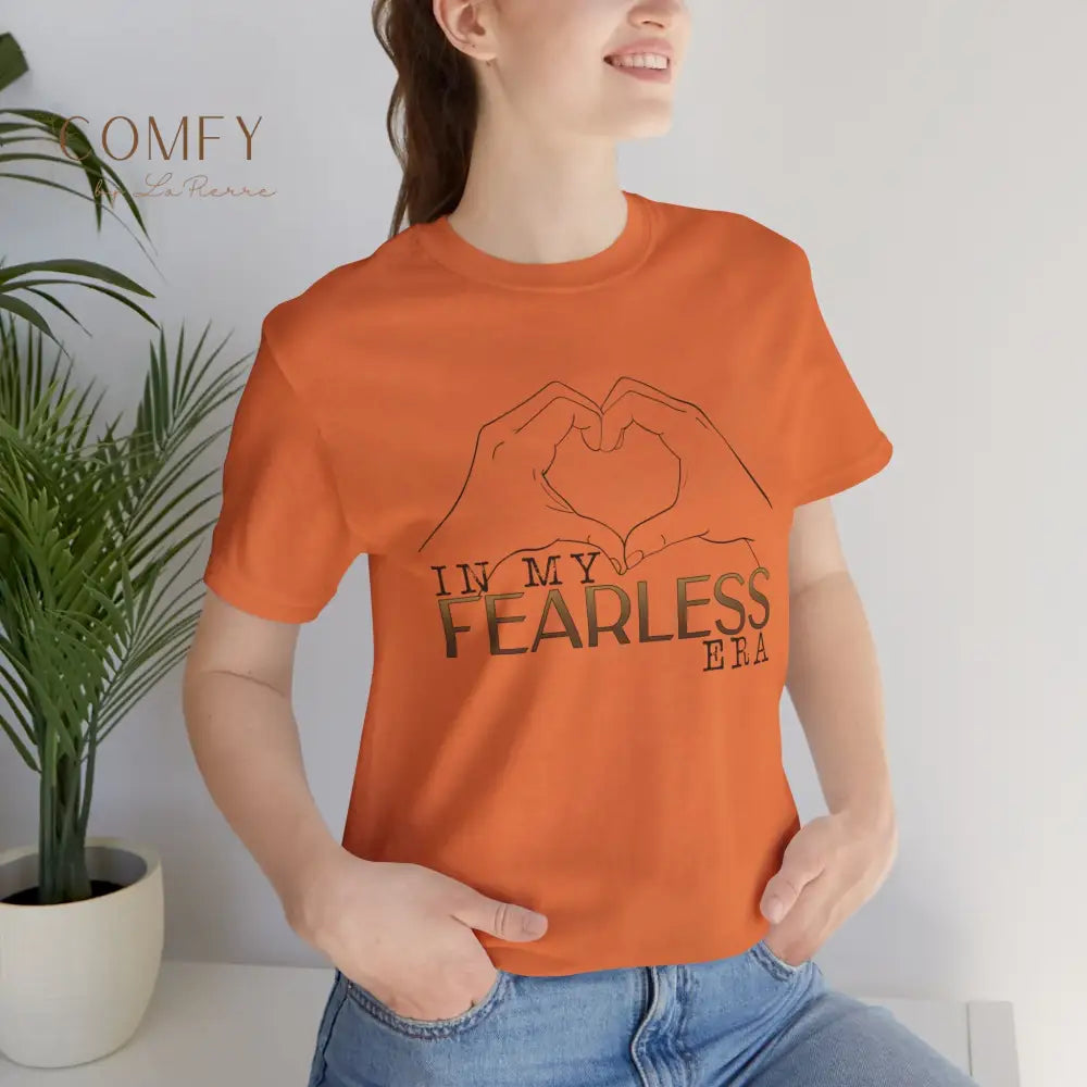 ’In My Fearless Era’ Heart Hands T-Shirt - Unisex Tee (S-3XL) T-Shirt
