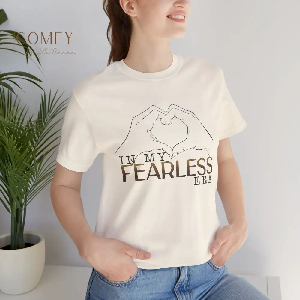 ’In My Fearless Era’ Heart Hands T-Shirt - Unisex Tee (S-3XL) T-Shirt