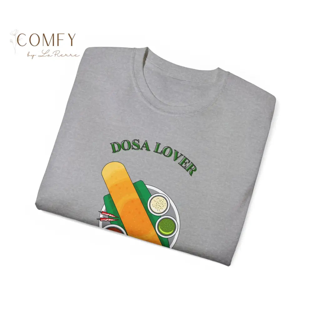 India Street Food Dosa Lover Unisex Ultra Cotton Tee (XS-5XL) T-Shirt