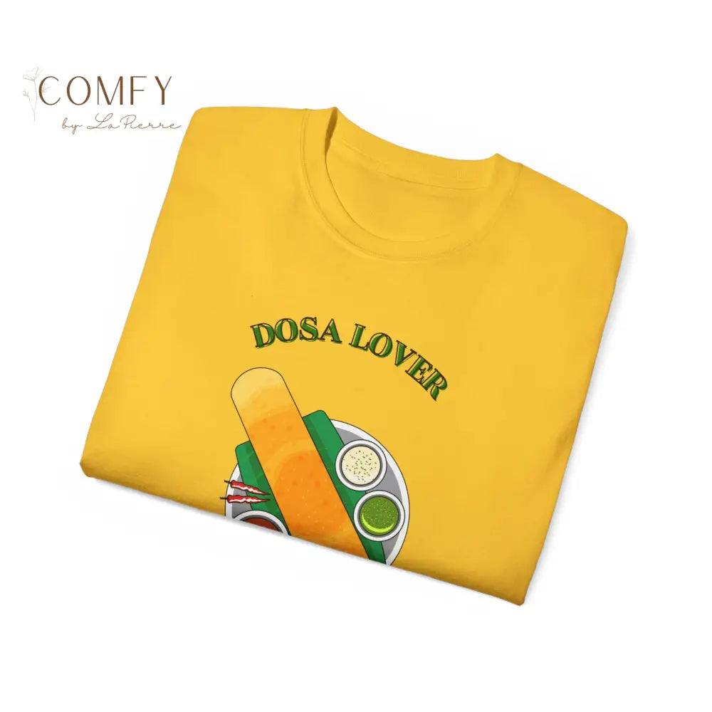 India Street Food Dosa Lover Unisex Ultra Cotton Tee (XS-5XL) T-Shirt