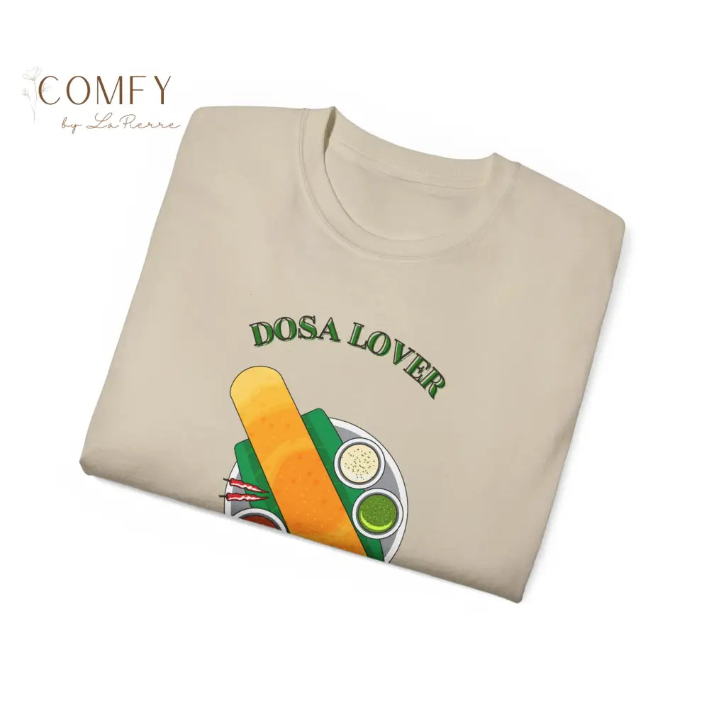 India Street Food Dosa Lover Unisex Ultra Cotton Tee (XS-5XL) T-Shirt