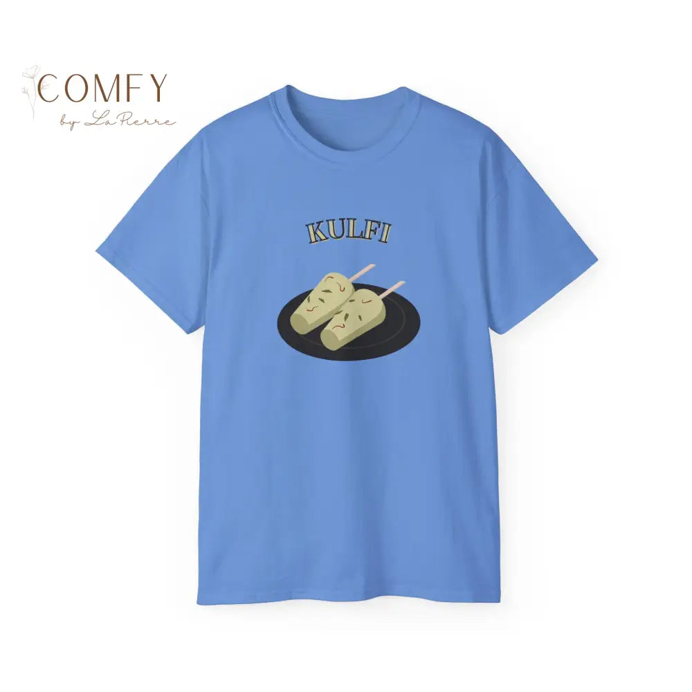 India street food Kulfi Indian Ice Cream shirt Unisex Ultra Cotton Tee Carolina Blue / S T-Shirt