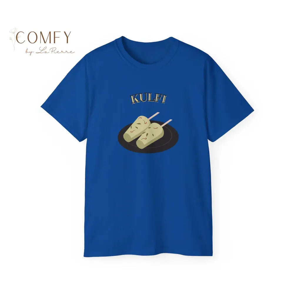India street food Kulfi Indian Ice Cream shirt Unisex Ultra Cotton Tee Royal / S T-Shirt