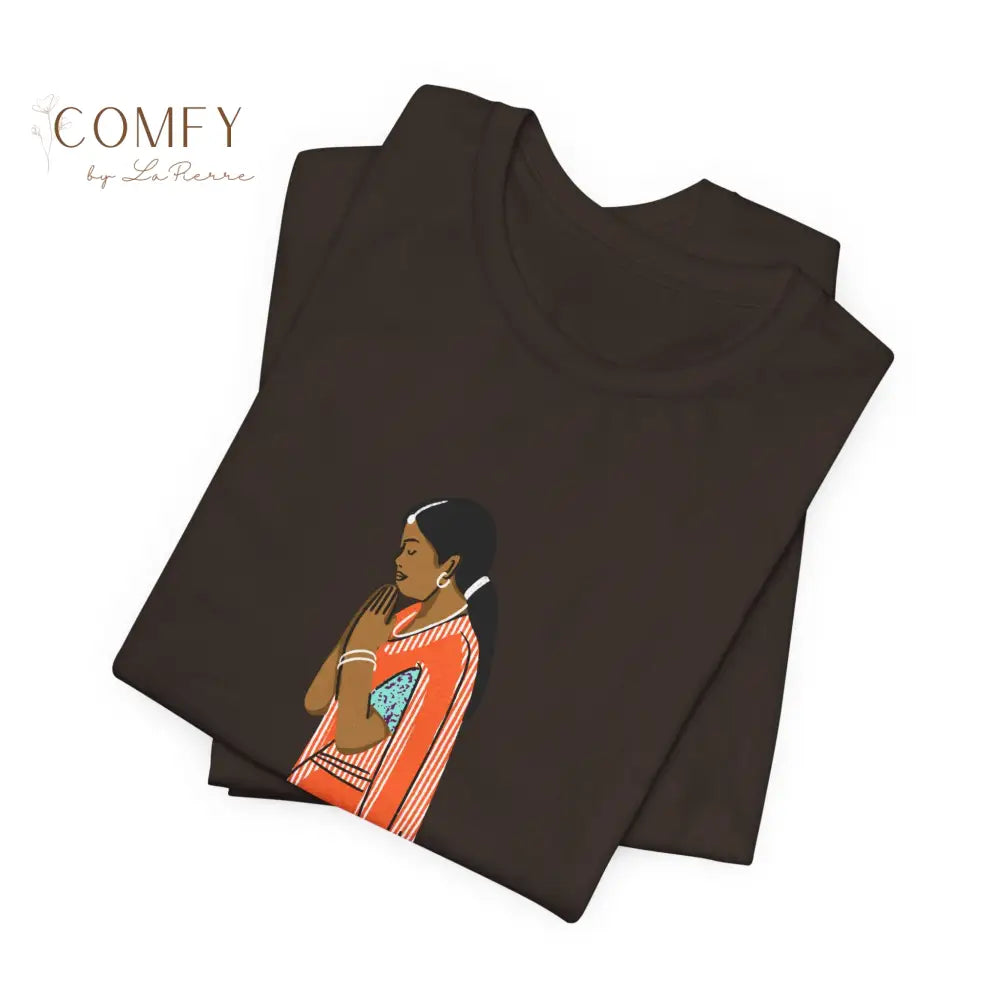 Indian Namaste soft Unisex Short Sleeve Tee T-Shirt