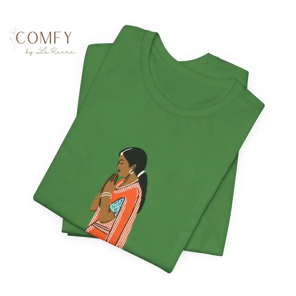 Indian Namaste soft Unisex Short Sleeve Tee T-Shirt