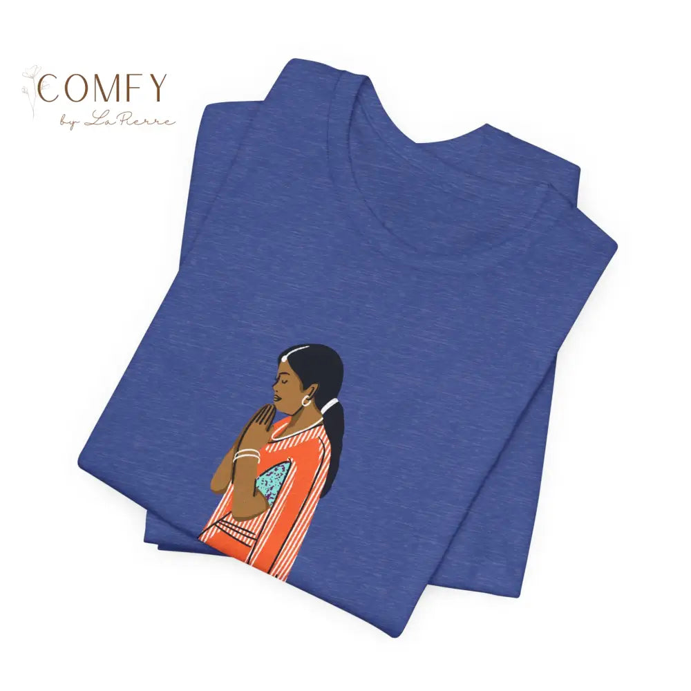 Indian Namaste soft Unisex Short Sleeve Tee T-Shirt