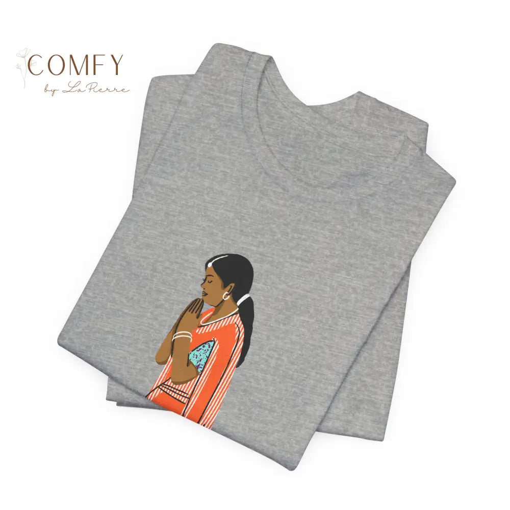 Indian Namaste soft Unisex Short Sleeve Tee T-Shirt