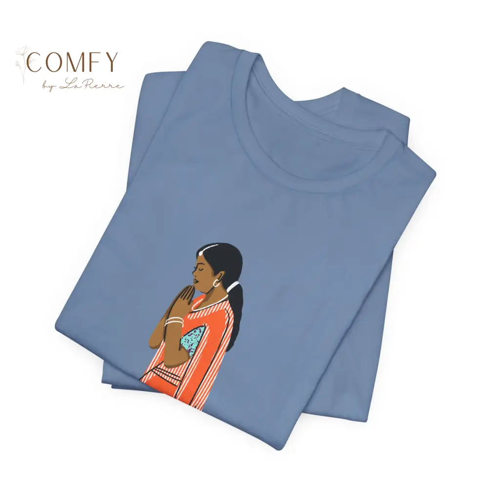 Indian Namaste soft Unisex Short Sleeve Tee T-Shirt