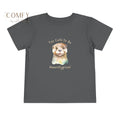 Otter - Too Cute to Be Neurotypical SOFT Toddler Short Sleeve Tee Asphalt / 2T Kids clothes