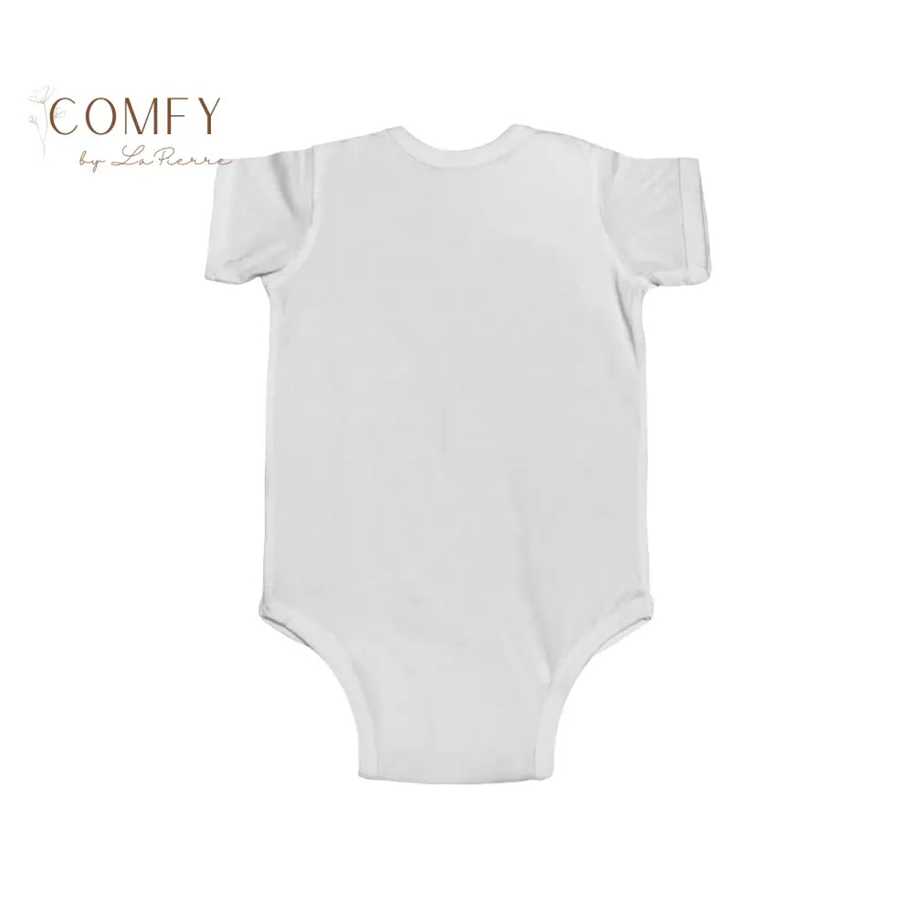 Legend Dairy Cow Infant Bodysuit • Cute Funny Baby Cow One-Piece • Farm Animal Graphic Baby Outfit • Infant Fine Jersey
