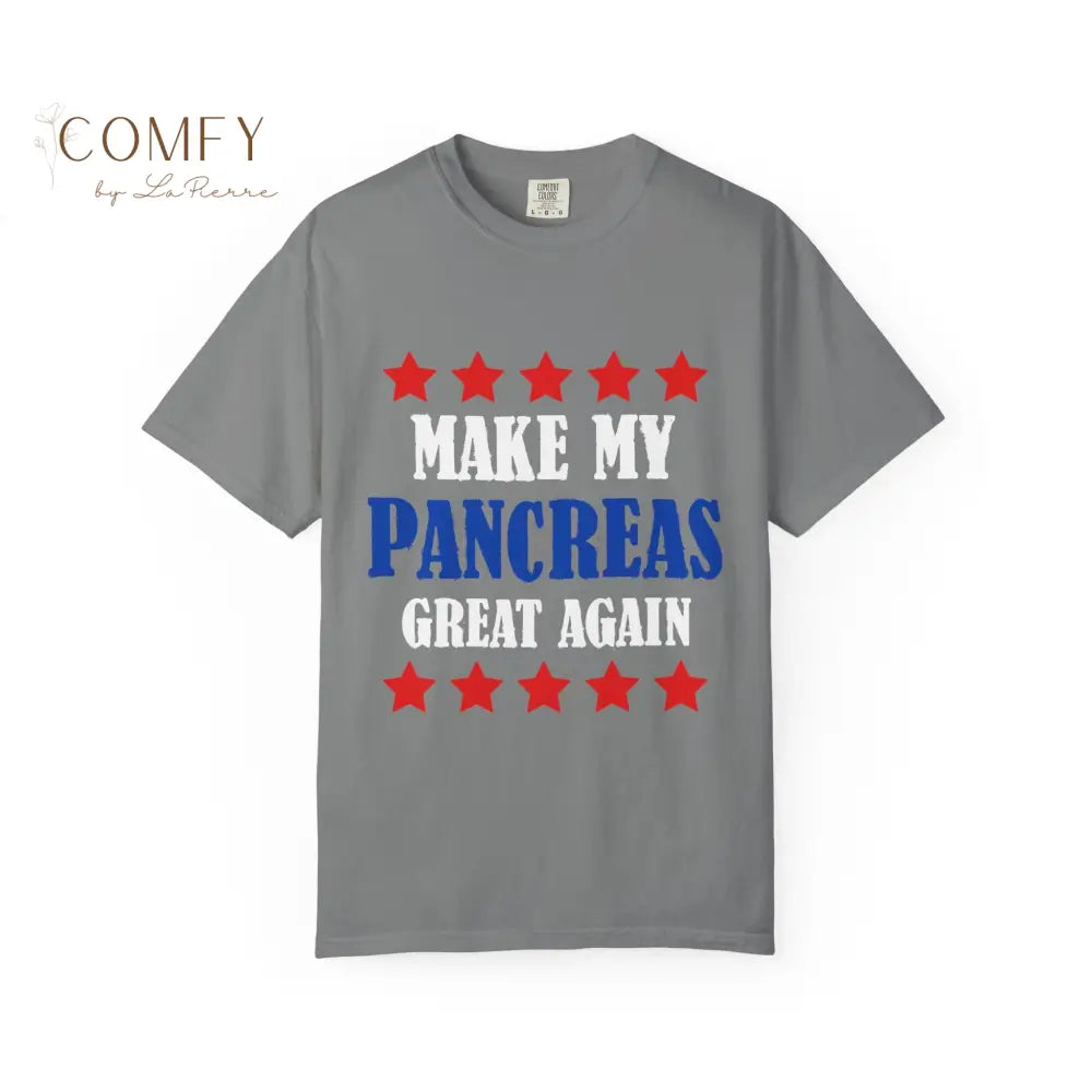 Make My Pancreas Great Again Shirt • Funny Pancreas Tee • Diabetic Humor T-Shirt • Chronic Illness Awareness Shirt