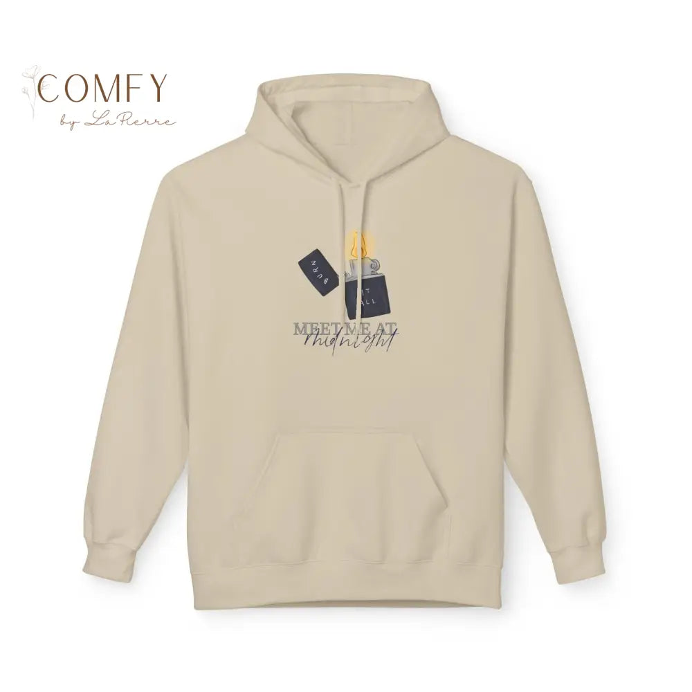 Meet Me at Midnight - Unisex Midweight Softstyle Fleece Hoodie (S-5XL) S / Sand Hoodie