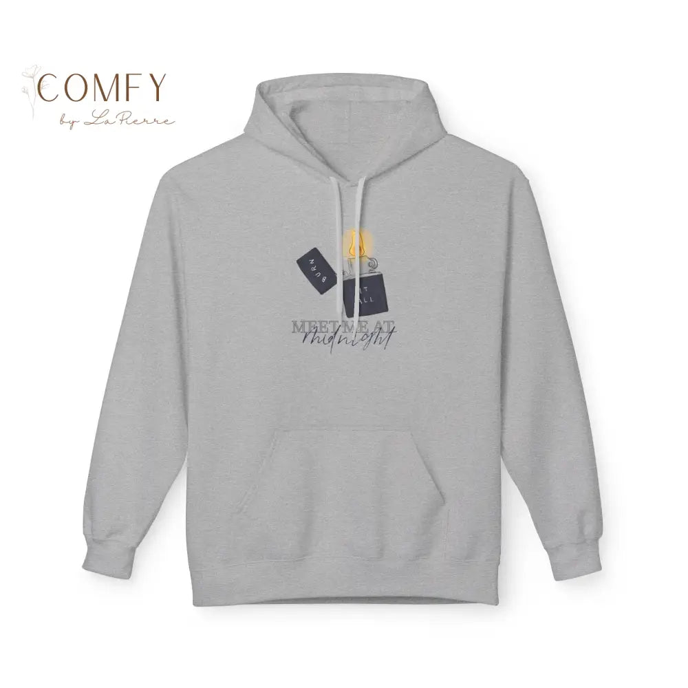 Meet Me at Midnight - Unisex Midweight Softstyle Fleece Hoodie (S-5XL) S / Sport Grey Hoodie