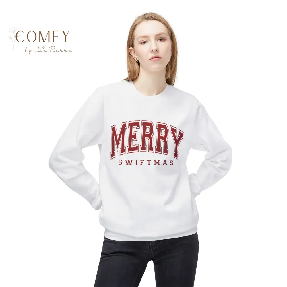 Merry Swiftmas - Unisex Softstyle Crewneck Sweatshirt (S-4XL) Sweatshirt