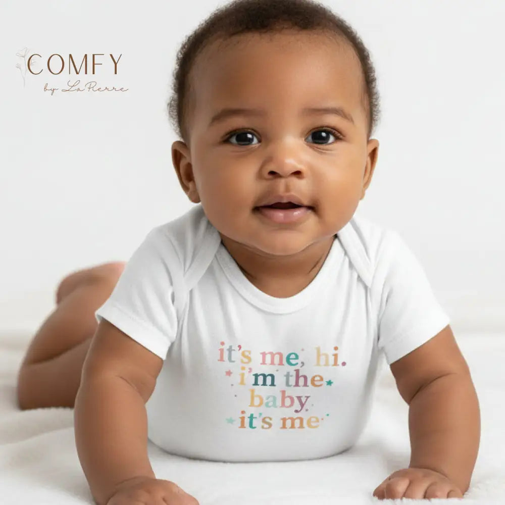 Mini Music Star Baby Gift • “I’m the Baby It’s Me” Infant Bodysuit • Cute Pop-Inspired Baby Onesie • Baby One-Piece
