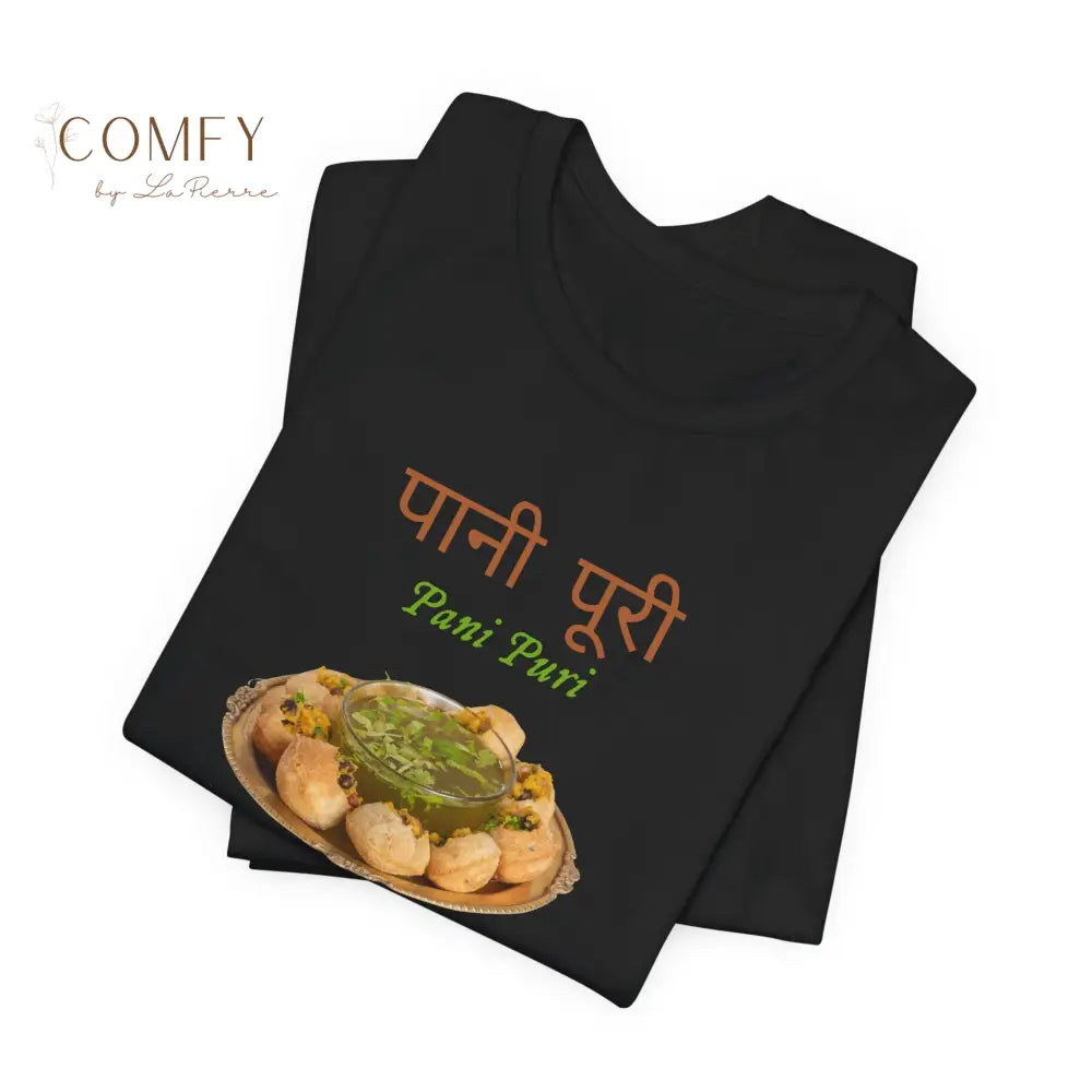 Pani Puri SOFT shirt Indian Street Food Unisex Jersey Short Sleeve Tee (XS-4XL) T-Shirt