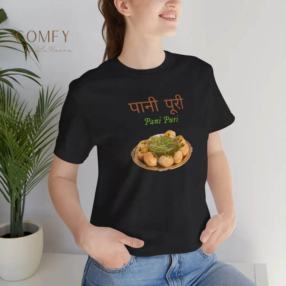 Pani Puri SOFT shirt Indian Street Food Unisex Jersey Short Sleeve Tee (XS-4XL) T-Shirt