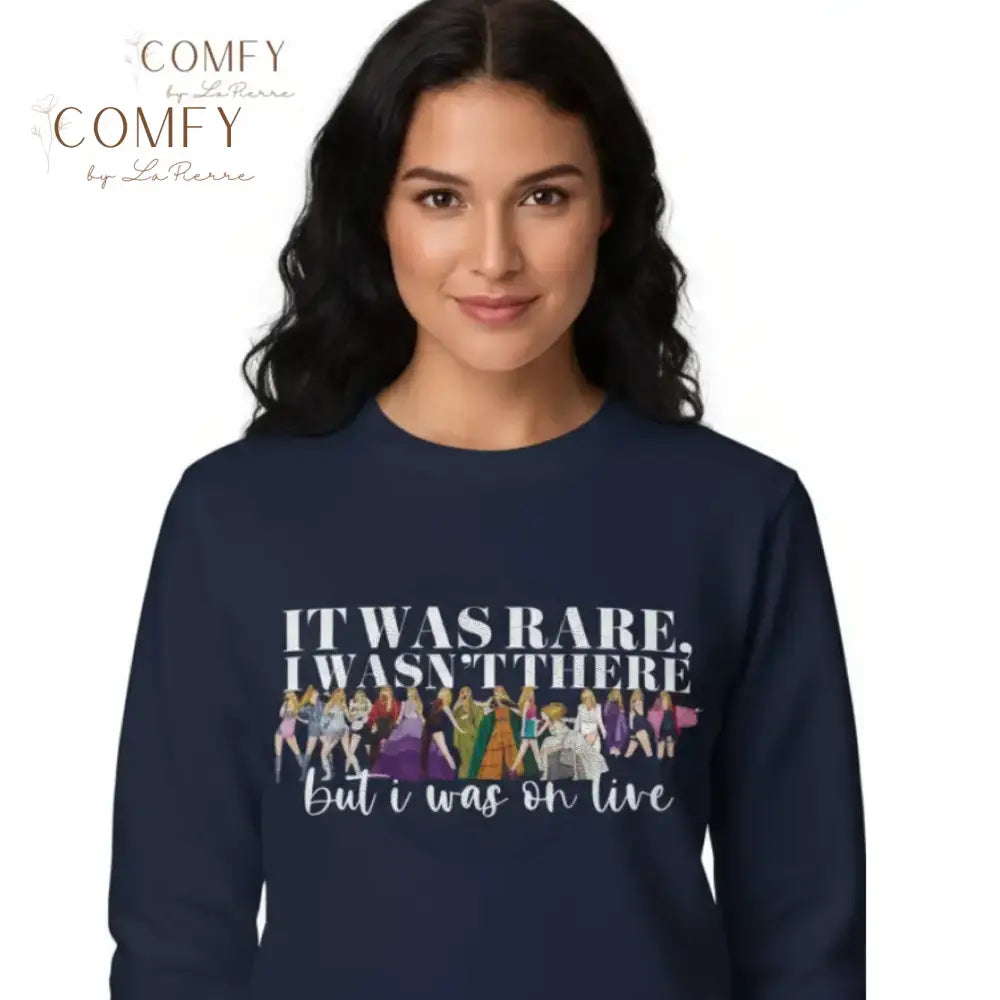 Rare Moments Tour Crewneck • “It Was Rare I Wasn’t There” Concert Fan Sweatshirt • Unisex Softstyle Fleece (S–4XL)