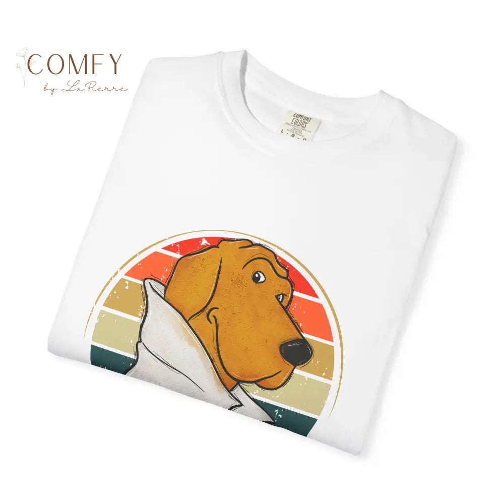 Retro Crime Dog Shirt • Vintage Crime Prevention Tee • 80s Style Mascot Graphic T-Shirt • Nostalgic Crime Dog Shirt