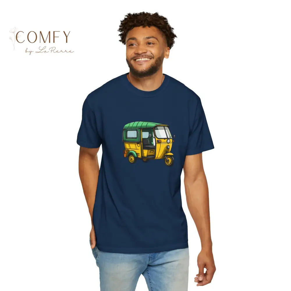 Rickshaw Tuk Tuk shirt - Unisex Garment-Dyed T-shirt (S-4XL) T-Shirt