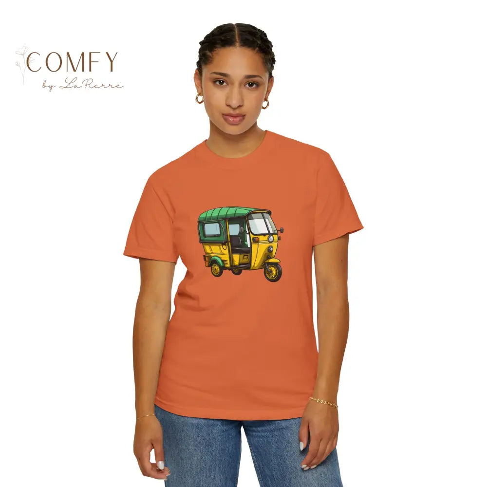Rickshaw Tuk Tuk shirt - Unisex Garment-Dyed T-shirt (S-4XL) T-Shirt