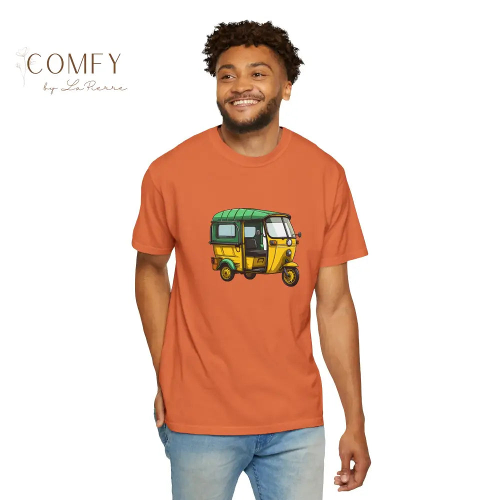 Rickshaw Tuk Tuk shirt - Unisex Garment-Dyed T-shirt (S-4XL) T-Shirt
