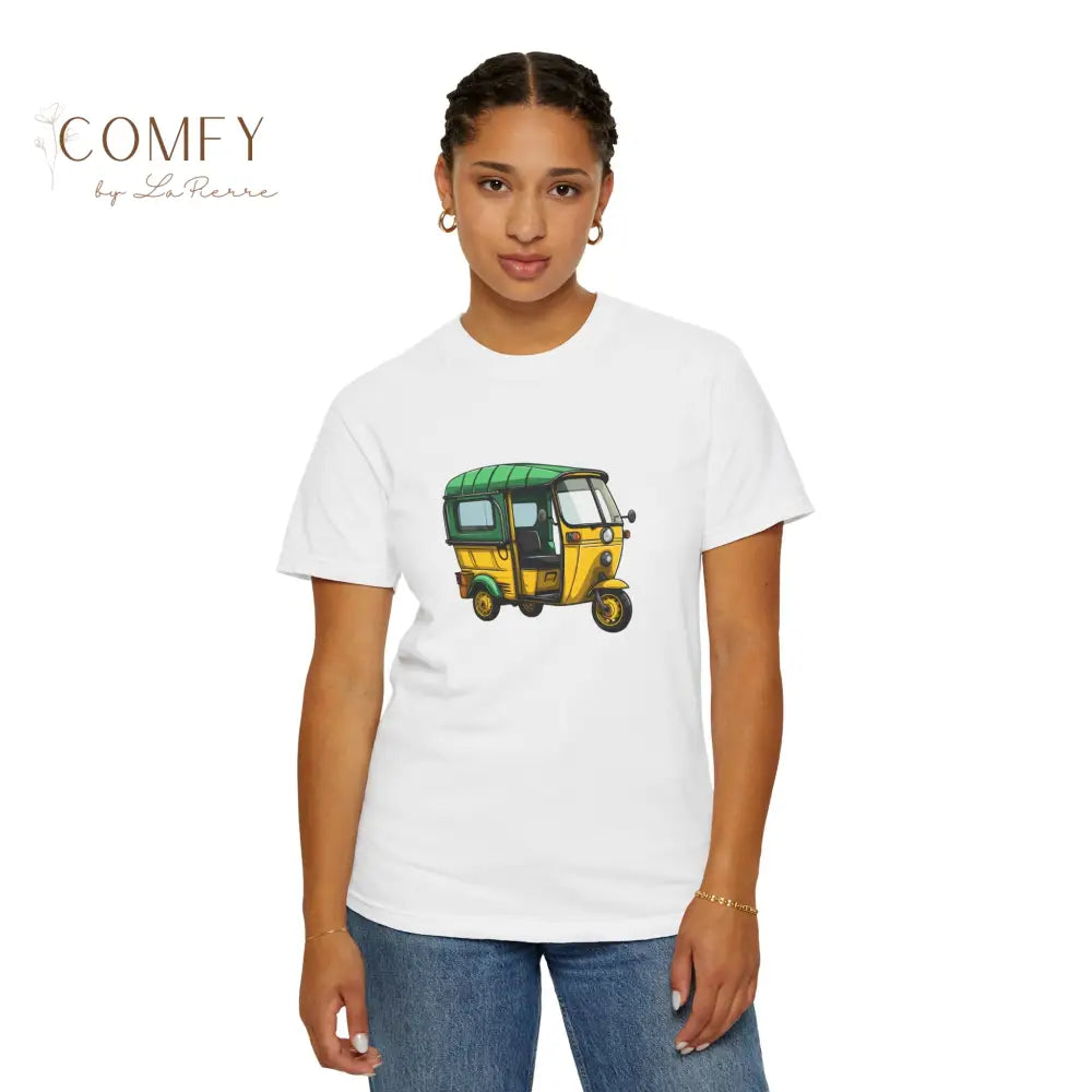 Rickshaw Tuk Tuk shirt - Unisex Garment-Dyed T-shirt (S-4XL) T-Shirt
